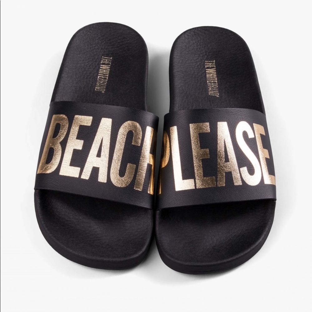 COPY - The WhiteBrand Black Unisex Slide